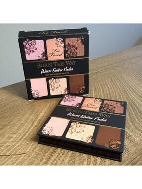 Too Faced BORN THIS WAY MINI EYESHADOW PALETTE WARM EMBER NUDES 0.15 OZ